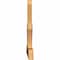 Ekena Millwork Richland Rough Sawn Timber Gable Bracket, Western Red Cedar, 48"W x 26"H x 2"D x 4"F, 13/12 Pitch GBW048X26X0204RIC00RWR - alternate 3